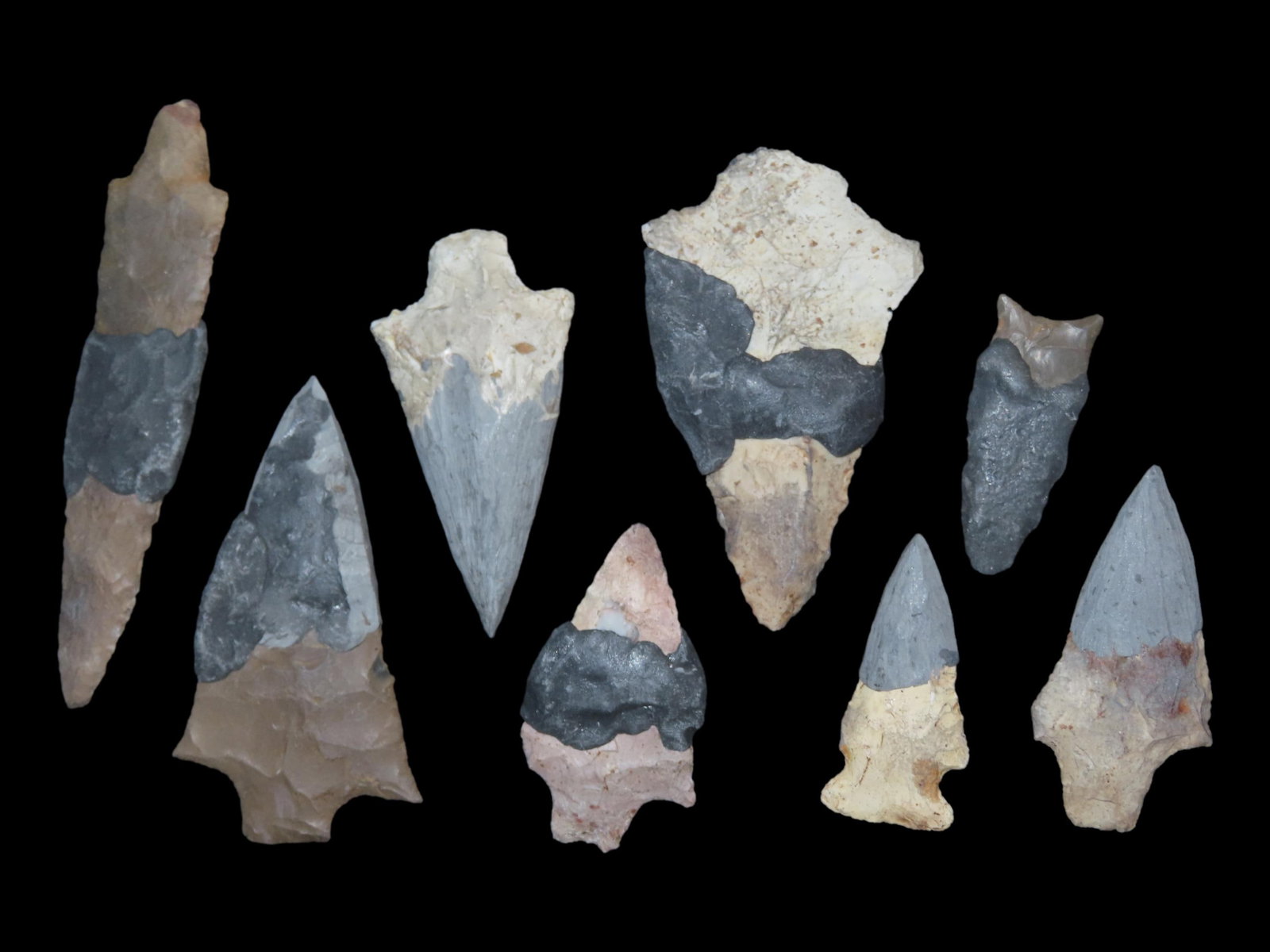 Collection of Restored Arrowheads (1 of 5)