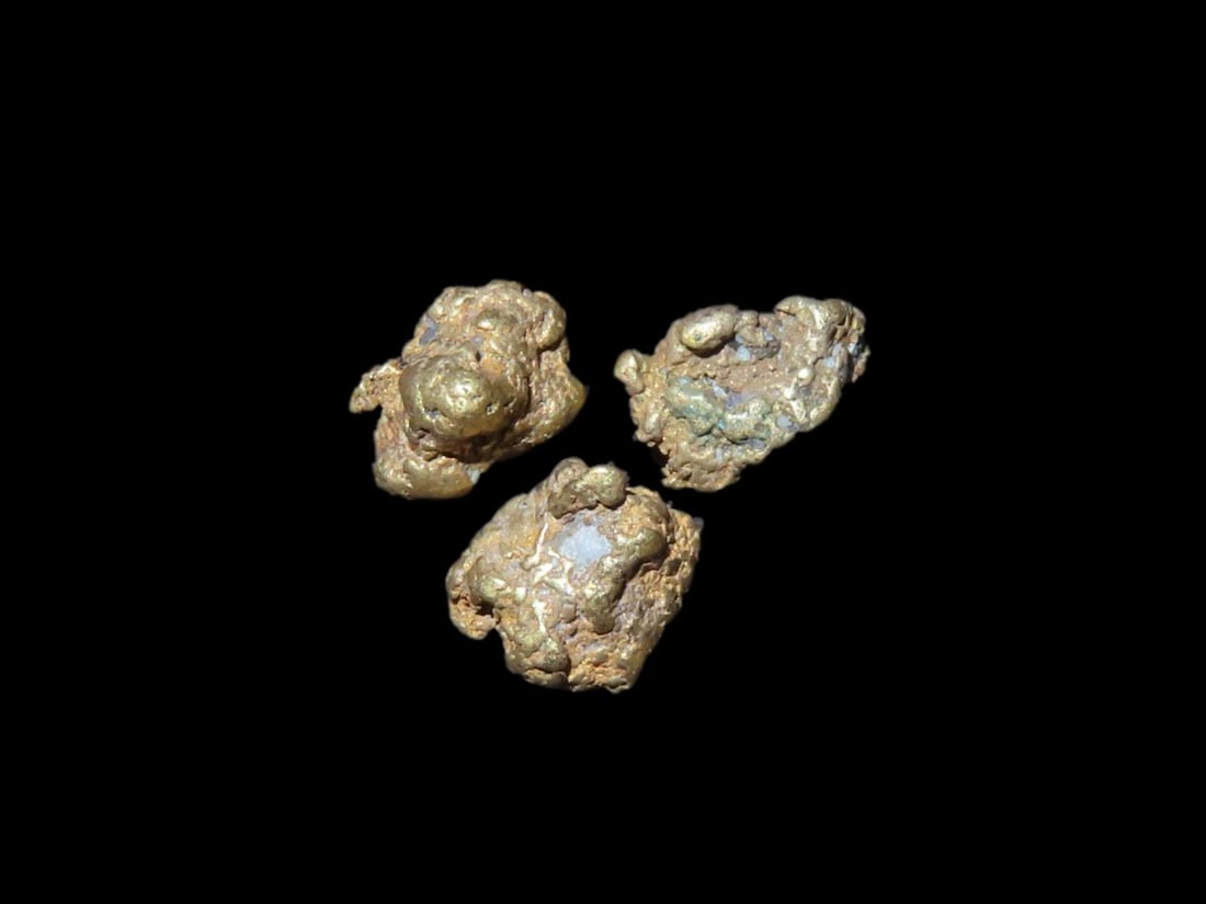Authentic Gold Nugget, Found by Bill Goodwin in New Mexico in 1962: Authentic Gold Nugget, Found by Bill Goodwin in New Mexico in 1962
