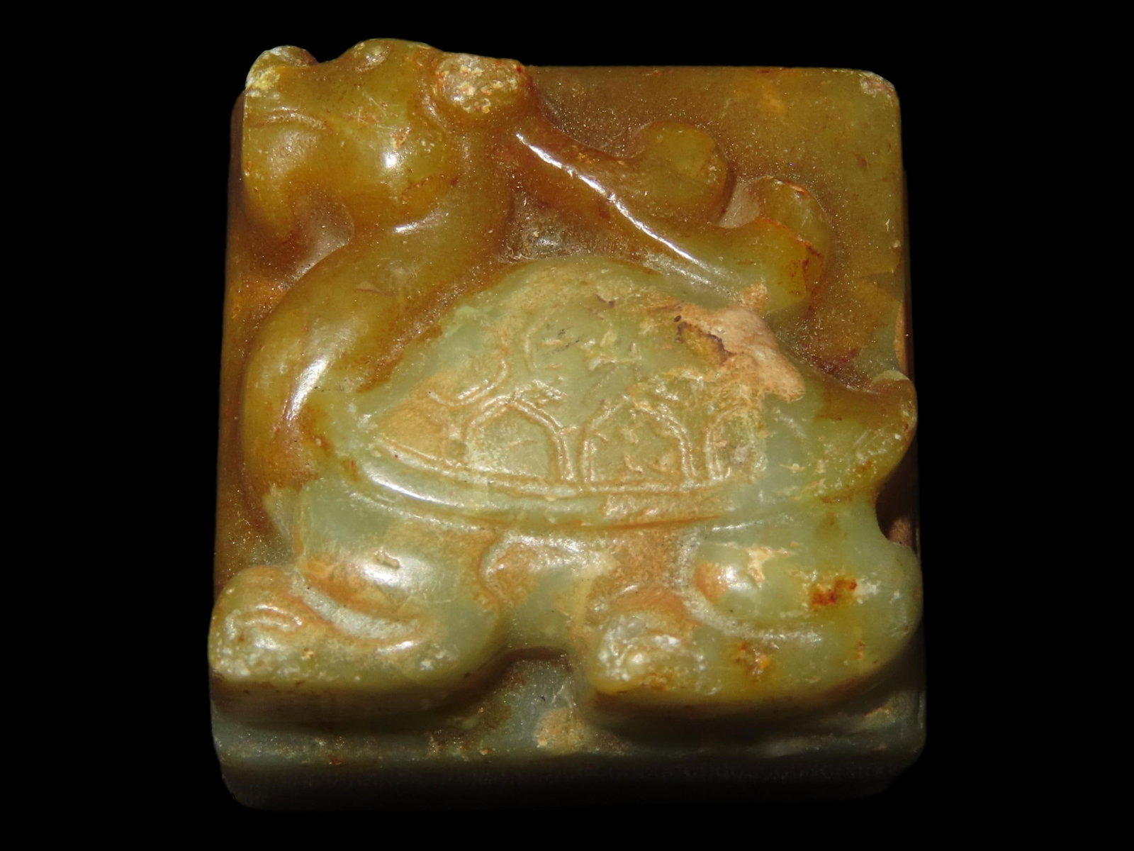 Old Chinese Hongshan Culture Jade/Effigy Carving/Pendant: Old Chinese Hongshan Culture Jade/Effigy Carving/Pendant