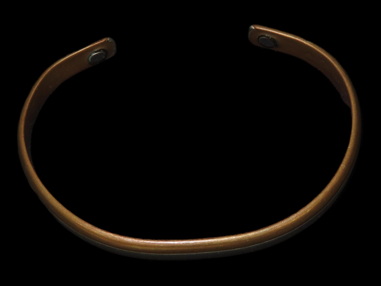 Really Nice Vintage Copper and Stainless Bracelet (1 of 4)