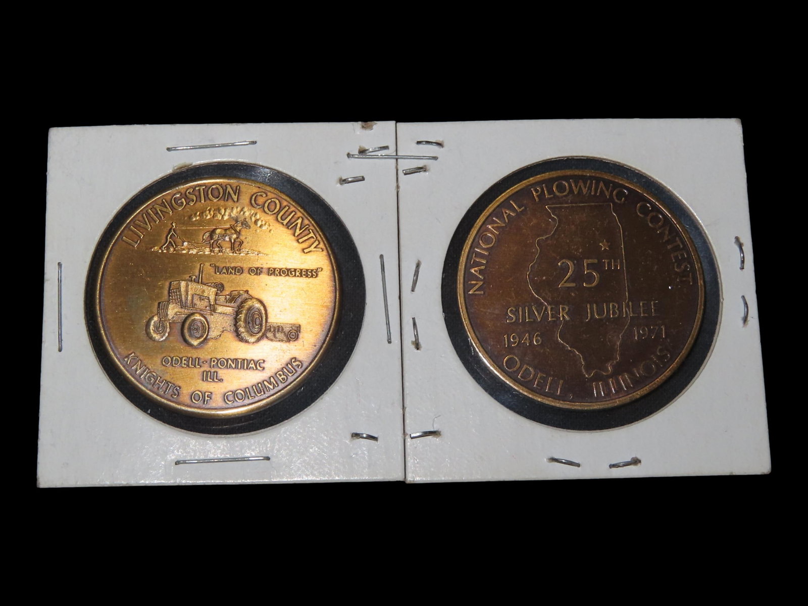 Pair of Early Coins/Tokens (1 of 5)