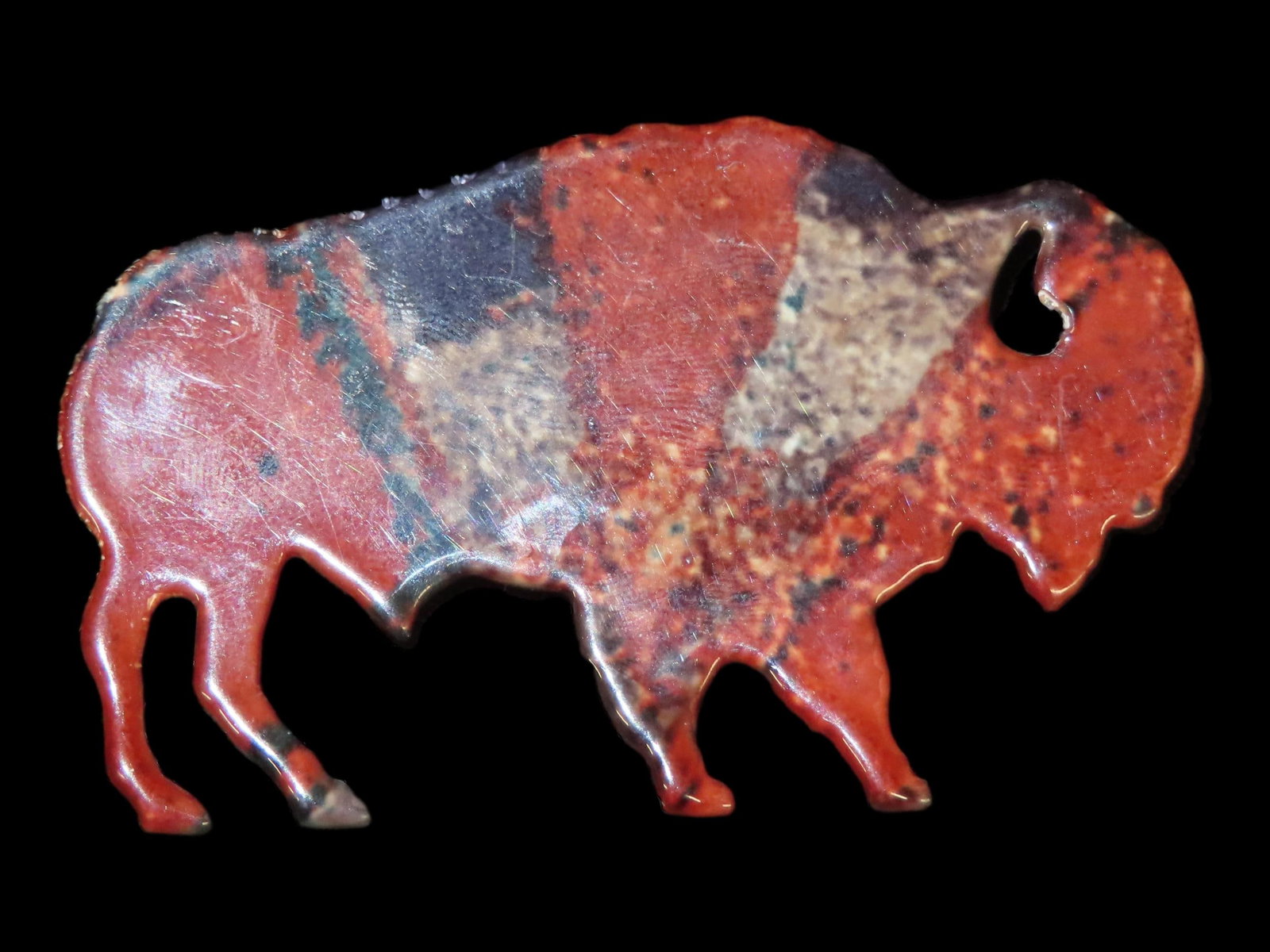 Very Unique Southwest Buffalo Pin (1 of 4)
