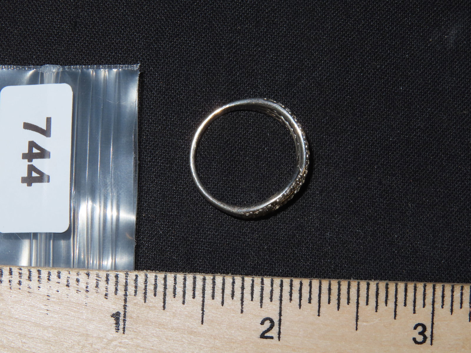Silver Ring, Stones Untested - 3