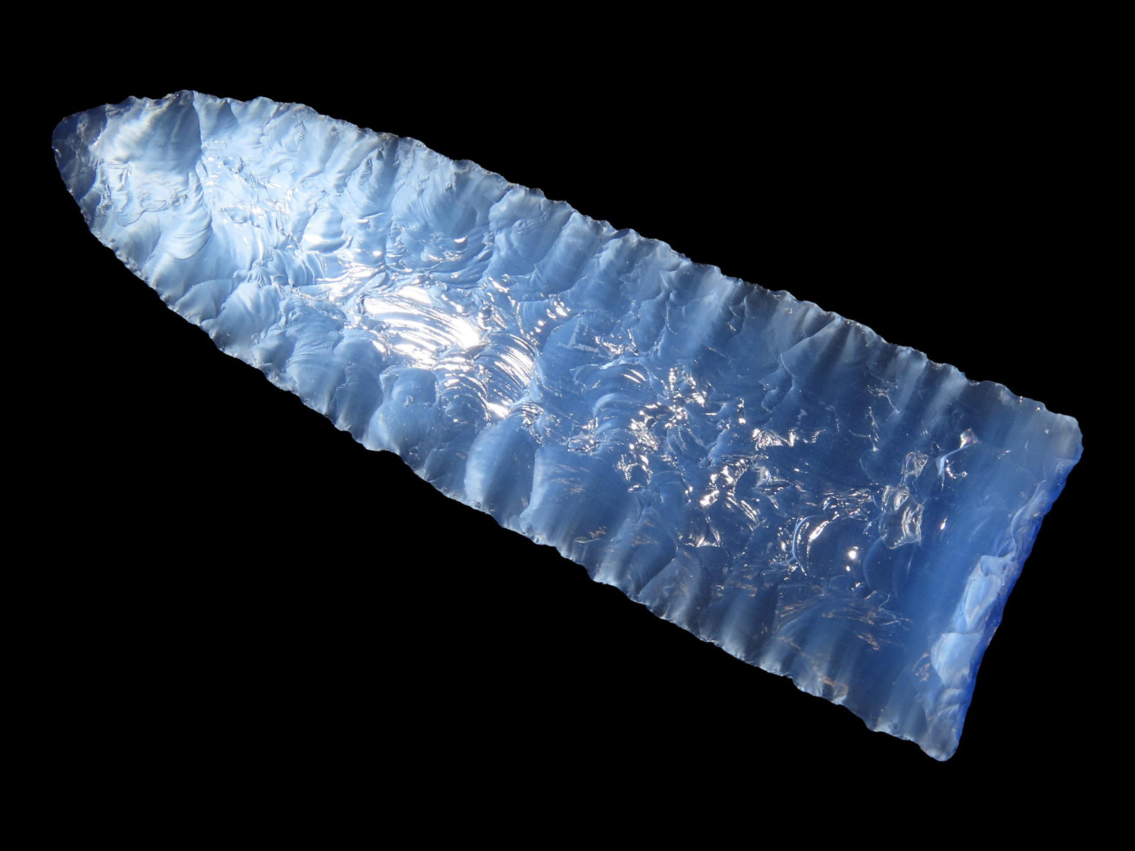 Glass Arrowhead Artwork: Glass Arrowhead Artwork