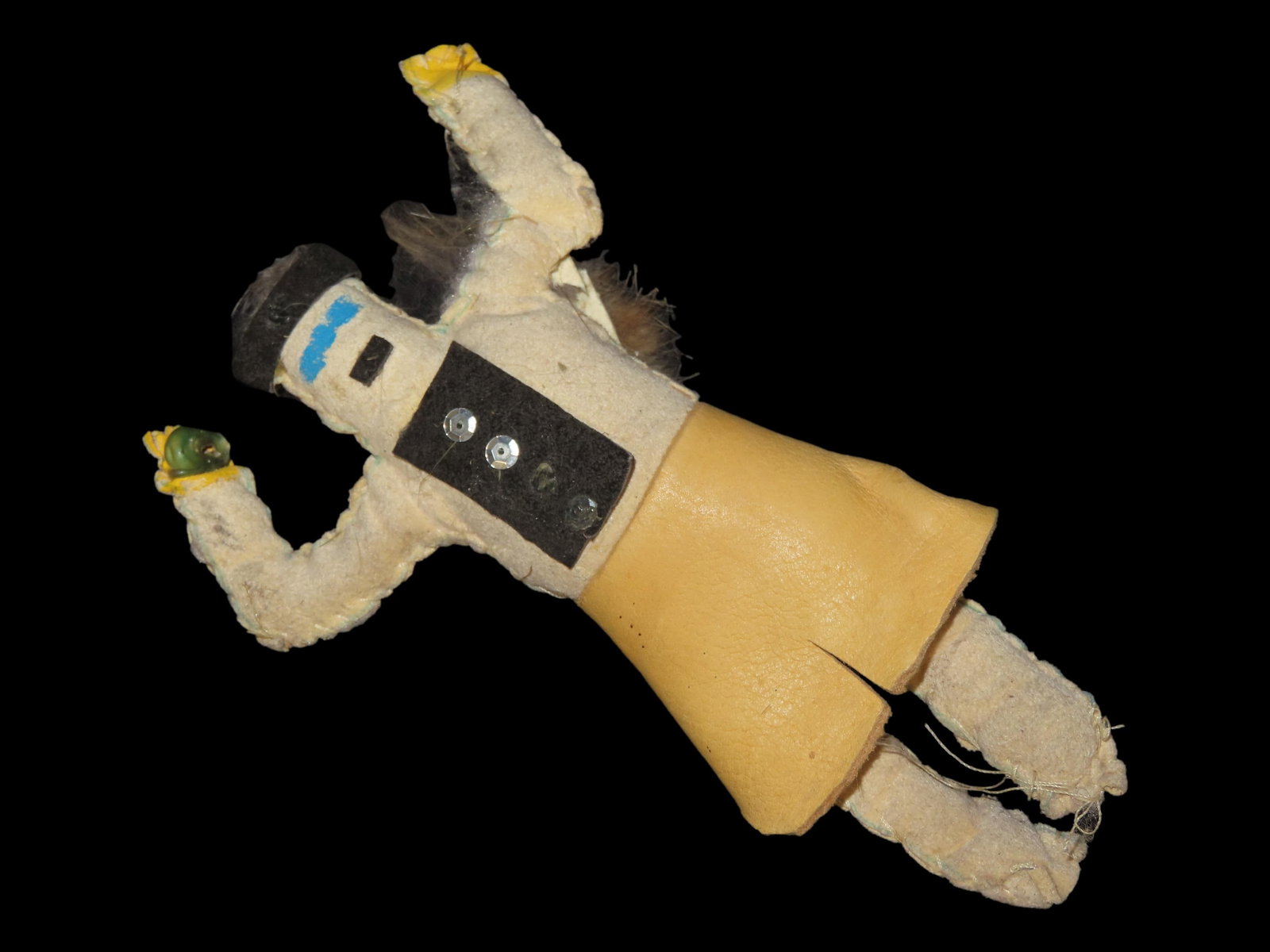 Very Cool Native American Doll, Leather, Southwest: Very Cool Native American Doll, Leather, Southwest