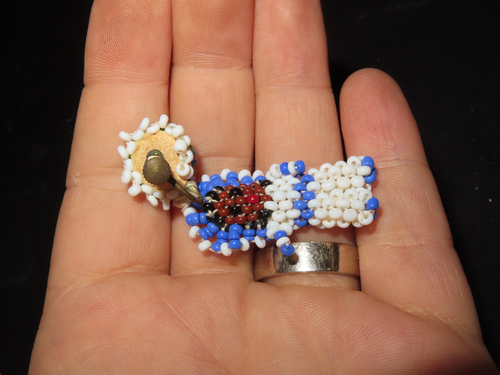 Native American Beaded Earrings - 2