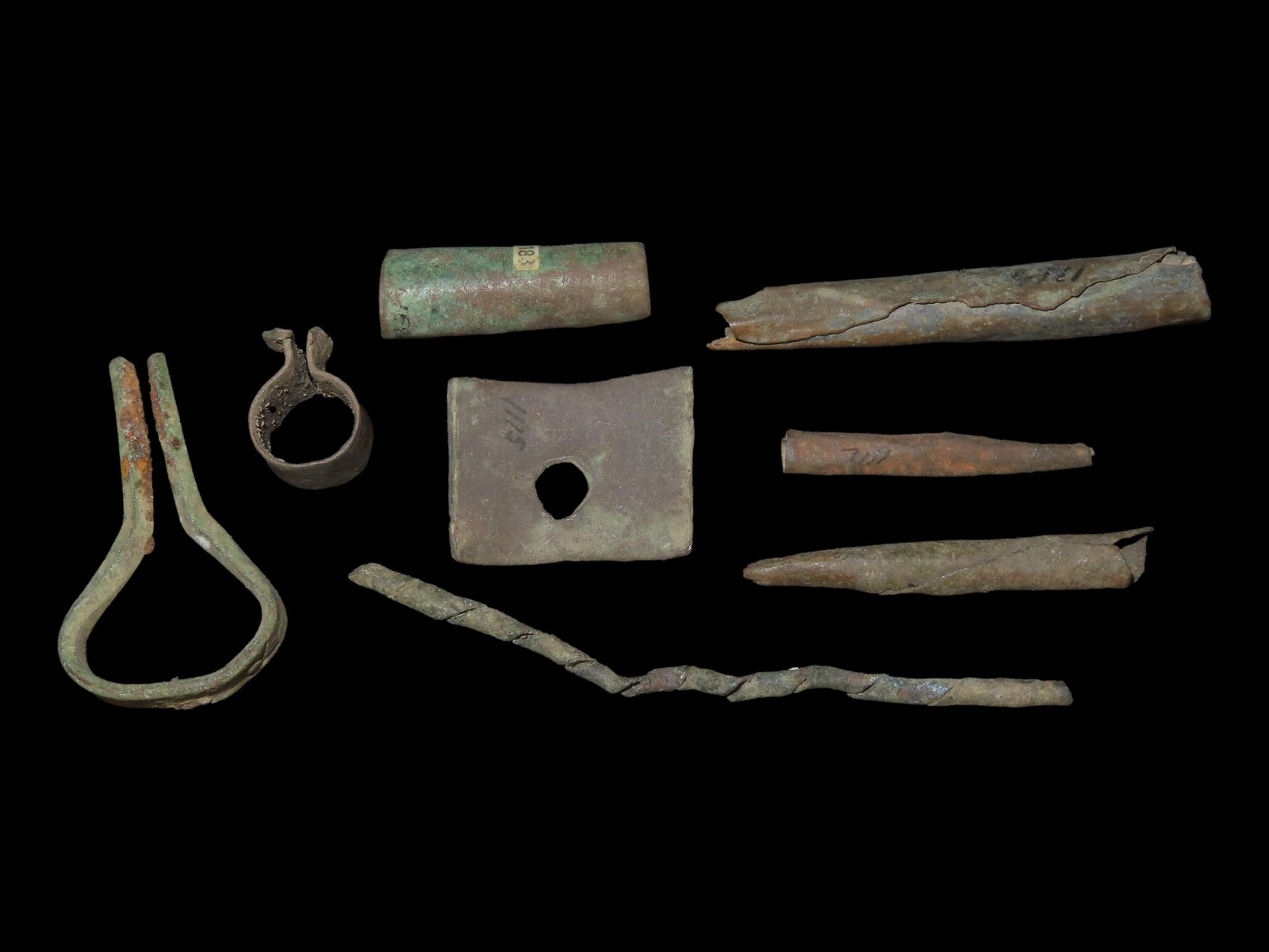 Copper Artifacts, Found in New York (1 of 2)