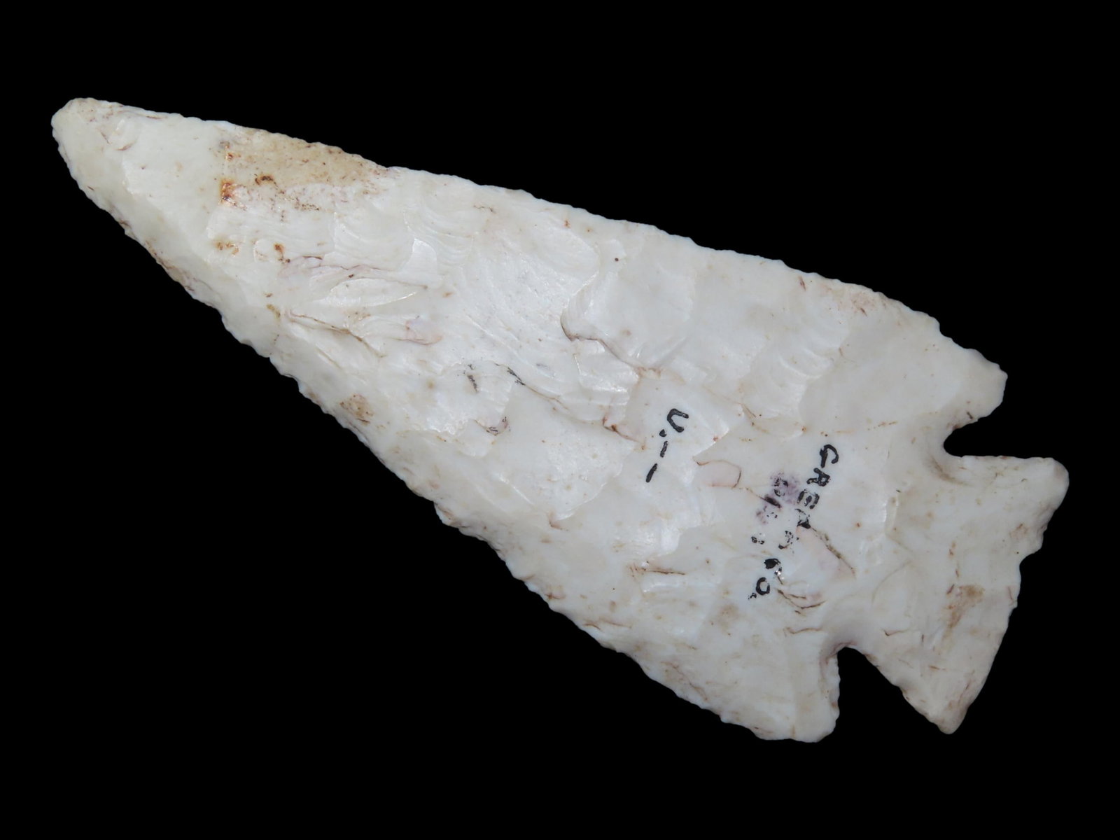 4 1/8?? x 1 3/4?? Hardin, Burlington Chert, Greene Co., Illinois, Motley COA (1 of 13)