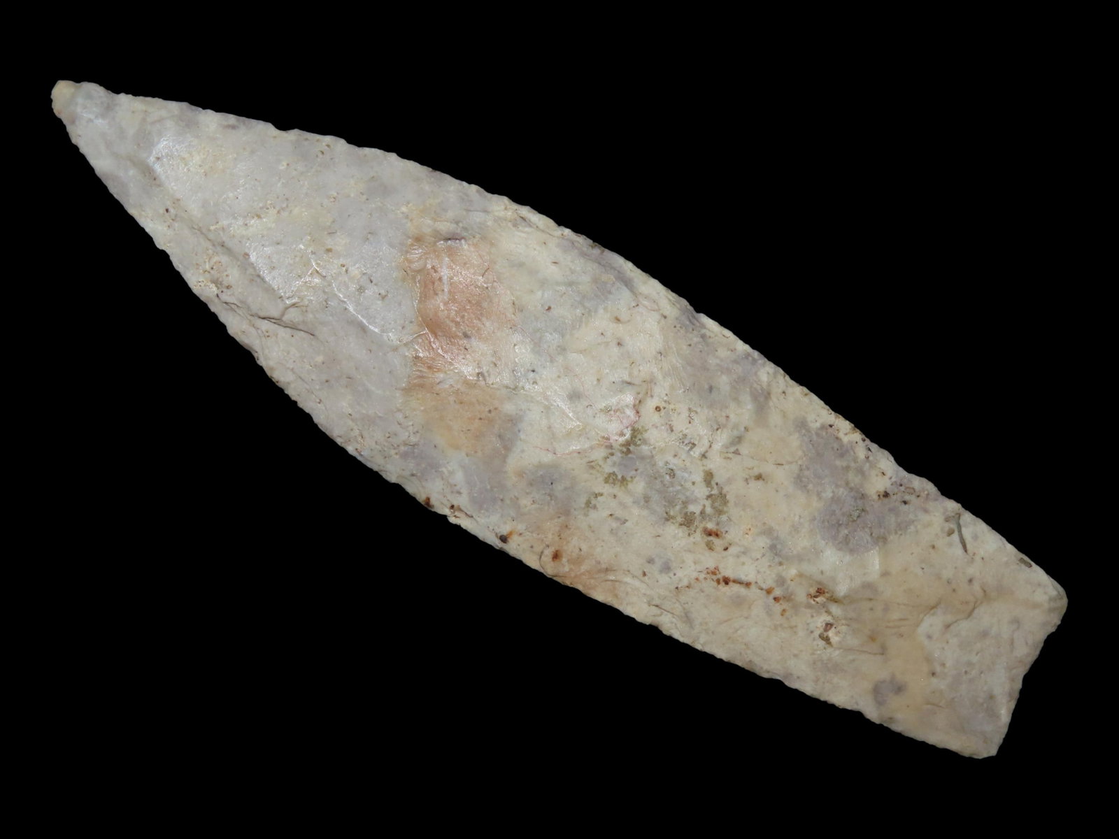 5 1/4?? x 1 3/8?? Sedalia, Tan/Gray Burlington, Boothill Missouri, Ex. James Dethrow, American: 5 1/4” x 1 3/8” Sedalia, Tan/Gray Burlington, Boothill Missouri, Ex. James Dethrow, American Antiquities COA