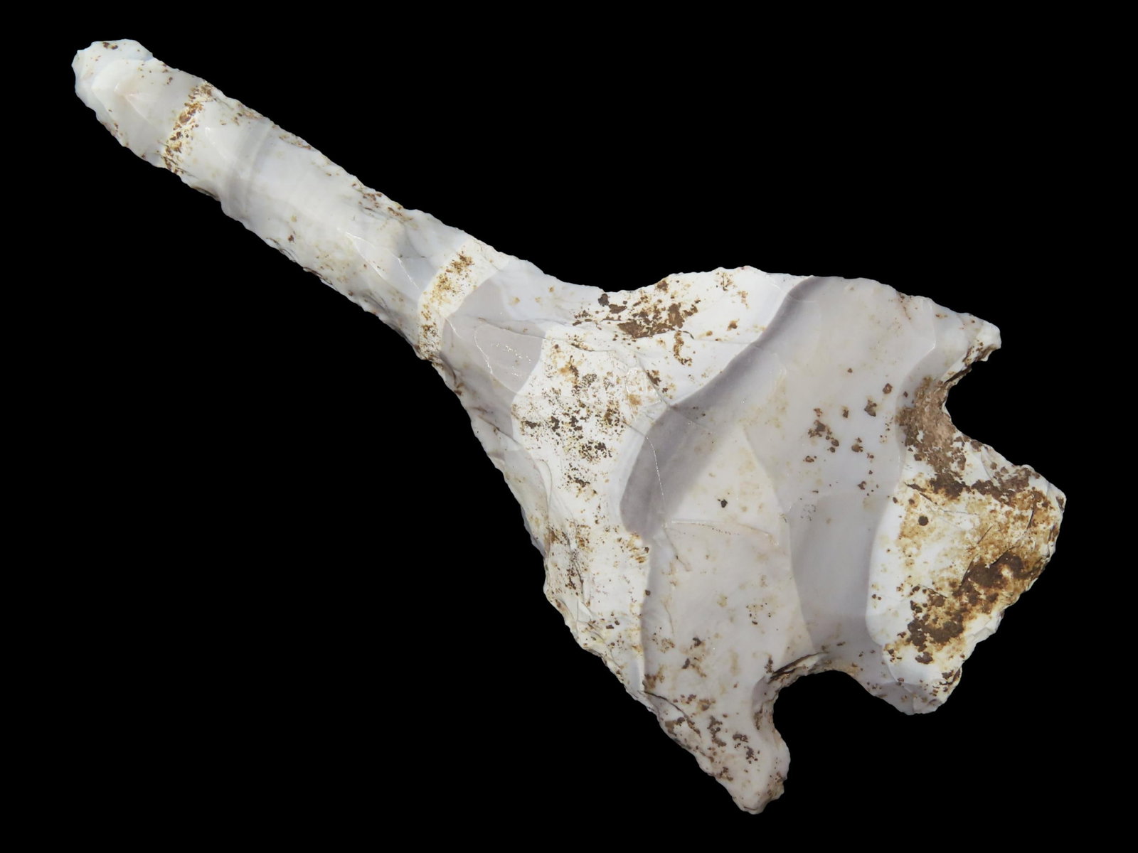 3 9/16?? x 1 3/4?? Smith Drill, Mozarkite/Jeff City Chert, Miller Co., Missouri, Ex. Tommy (1 of 10)