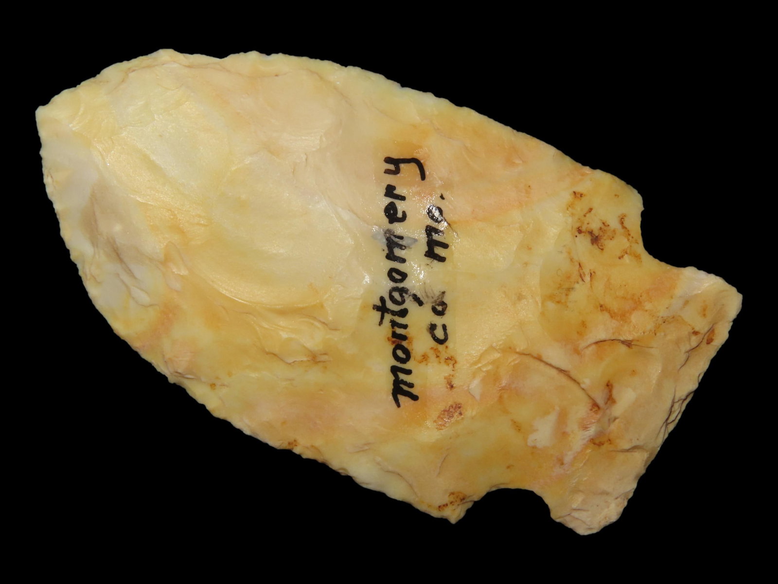 2 5/8?? x 1 1/2?? Godar, Creek Stained Burlington, Montgomery Co., Missouri (1 of 8)