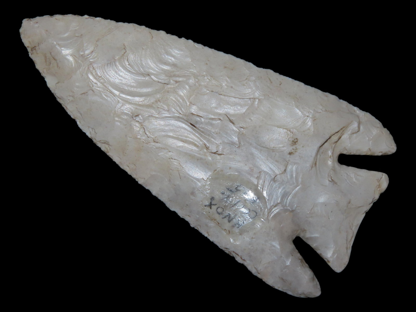 3 3/4?? x 1 7/8?? Lost Lake / Corner Notch, Knox Co., Illinois, Near Galesburg, Illinois, Found by (1 of 12)
