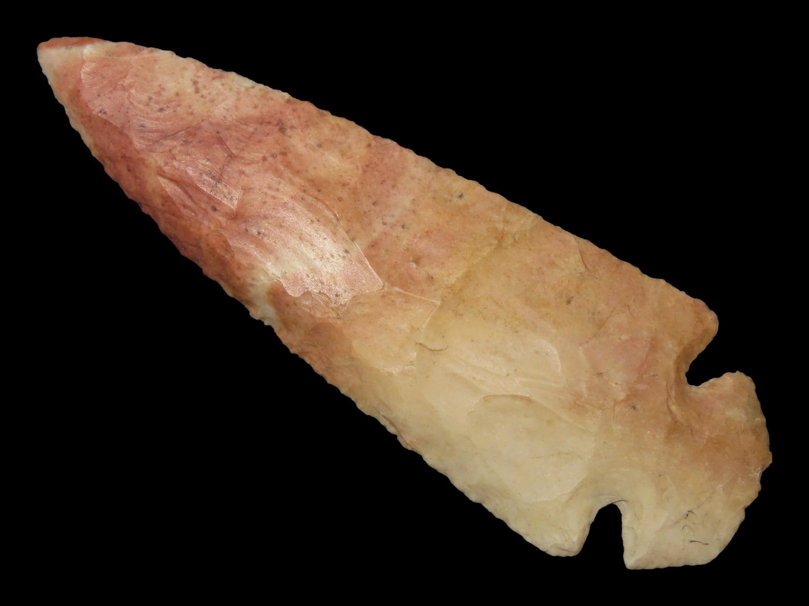 4 3/4?? x 1 3/4?? Dovetail, Tan/Brown Chert, Washington Co., Pennsylvania, Ex. James Fisher (1 of 13)