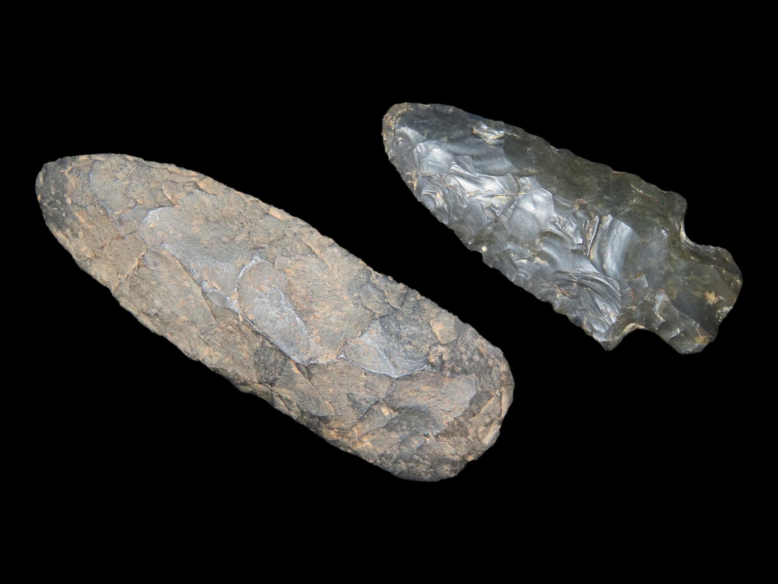 Lot of 2 Archaic Pts. from Ohio (1 of 7)