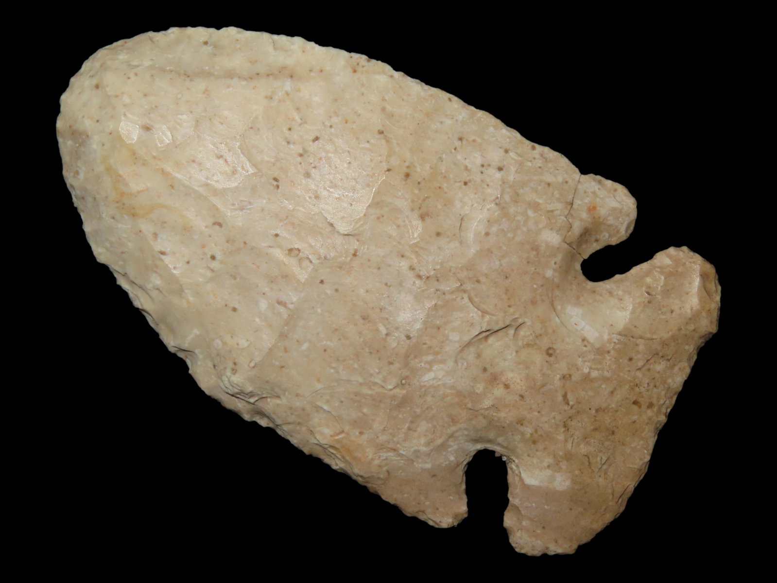 2 5/8?? x 1 3/8?? Thebes Pt., Morgan Co., Illinois, one ear broken and glued (1 of 10)