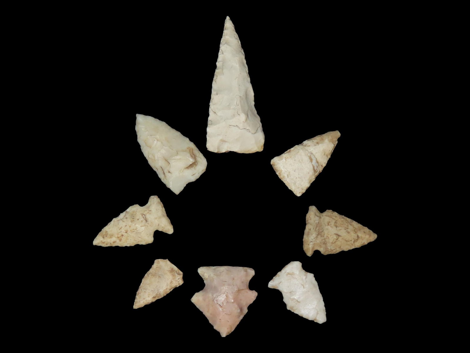 Grouping of 8 Bird Points (1 of 2)