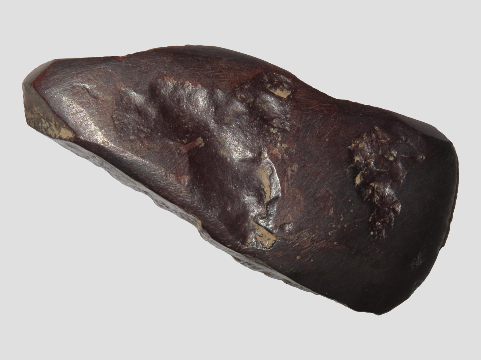 2 1/8?? x 1?? Hematite Celt, Lincoln Co., Missouri (1 of 7)