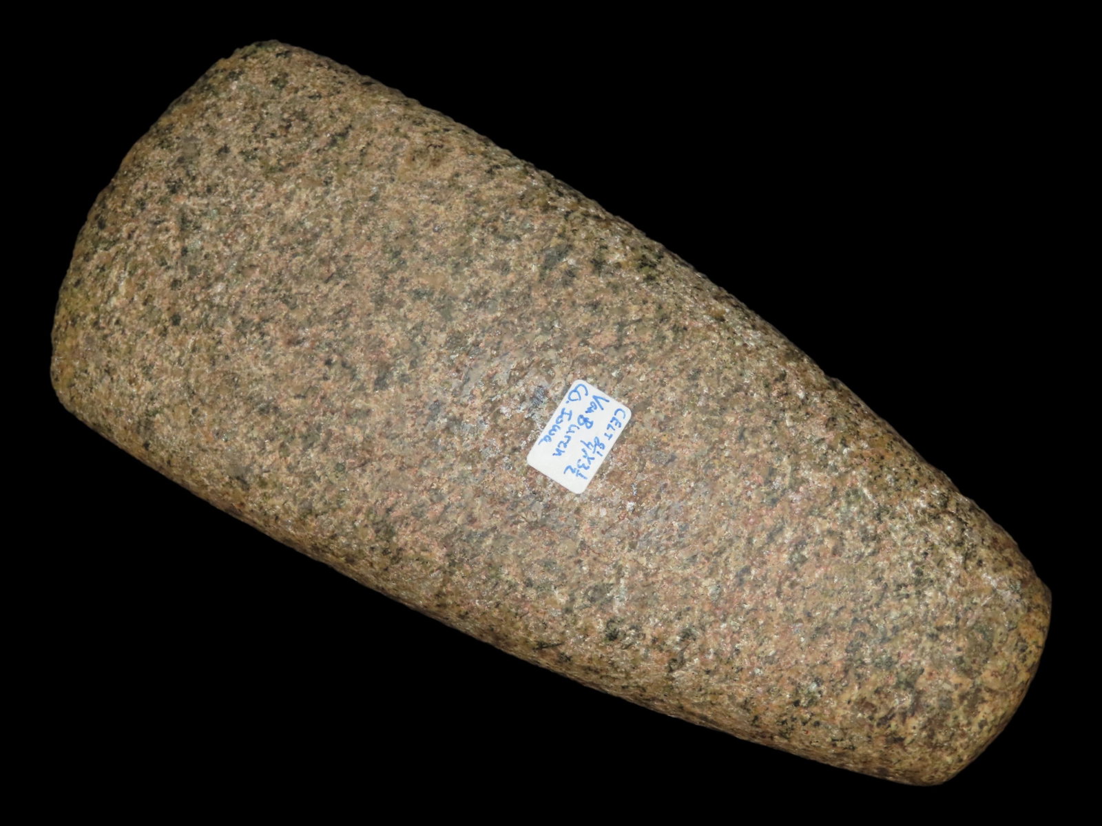 8 1/4?? x 3 1/2?? Celt, Van Buren Co., Iowa: 8 1/4” x 3 1/2” Celt, Van Buren Co., Iowa