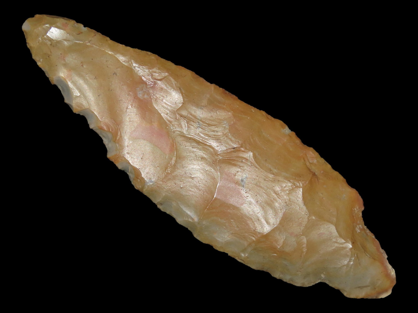 5 1/8?? x 1 1/2?? Large Adena Point, damage along one edge (1 of 10)
