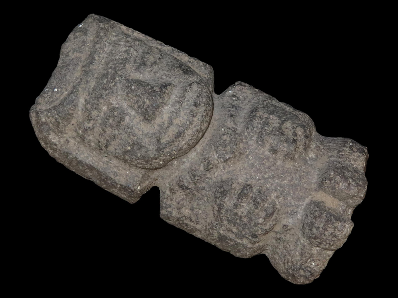 5 3/4?? x 2 5/8?? Pre-Columbian Stone Detailed Idol from Mexico (1 of 10)