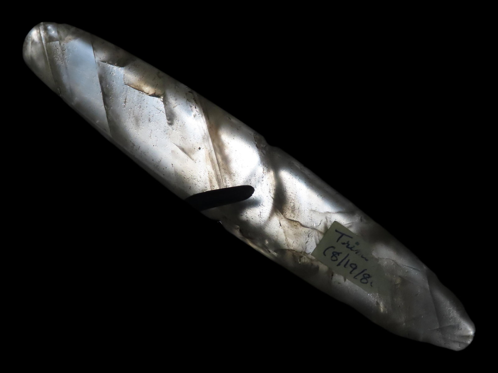 6?? x 1?? Pre-Columbian Quartz Bar Amulet, Tairona, Costa Rica (1 of 10)