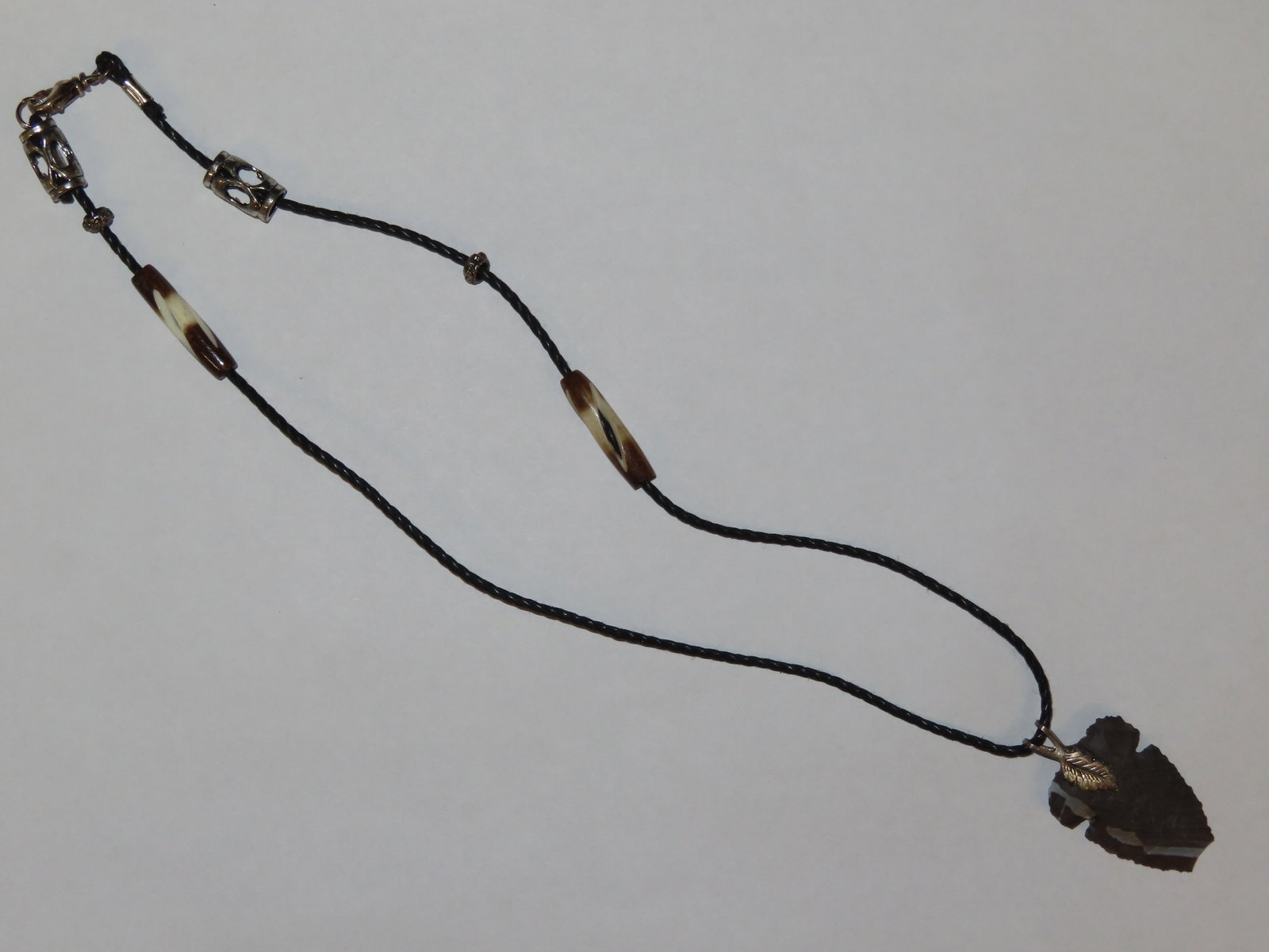19" Southwest Necklace with Arrowhead: 19" Southwest Necklace with Arrowhead