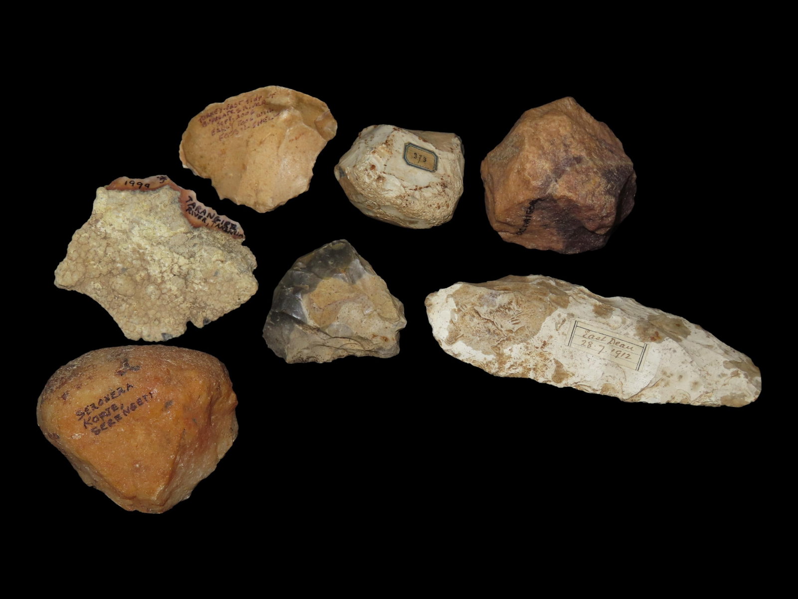 Neolithic Flint Artifacts from France, Info Included (1 of 8)