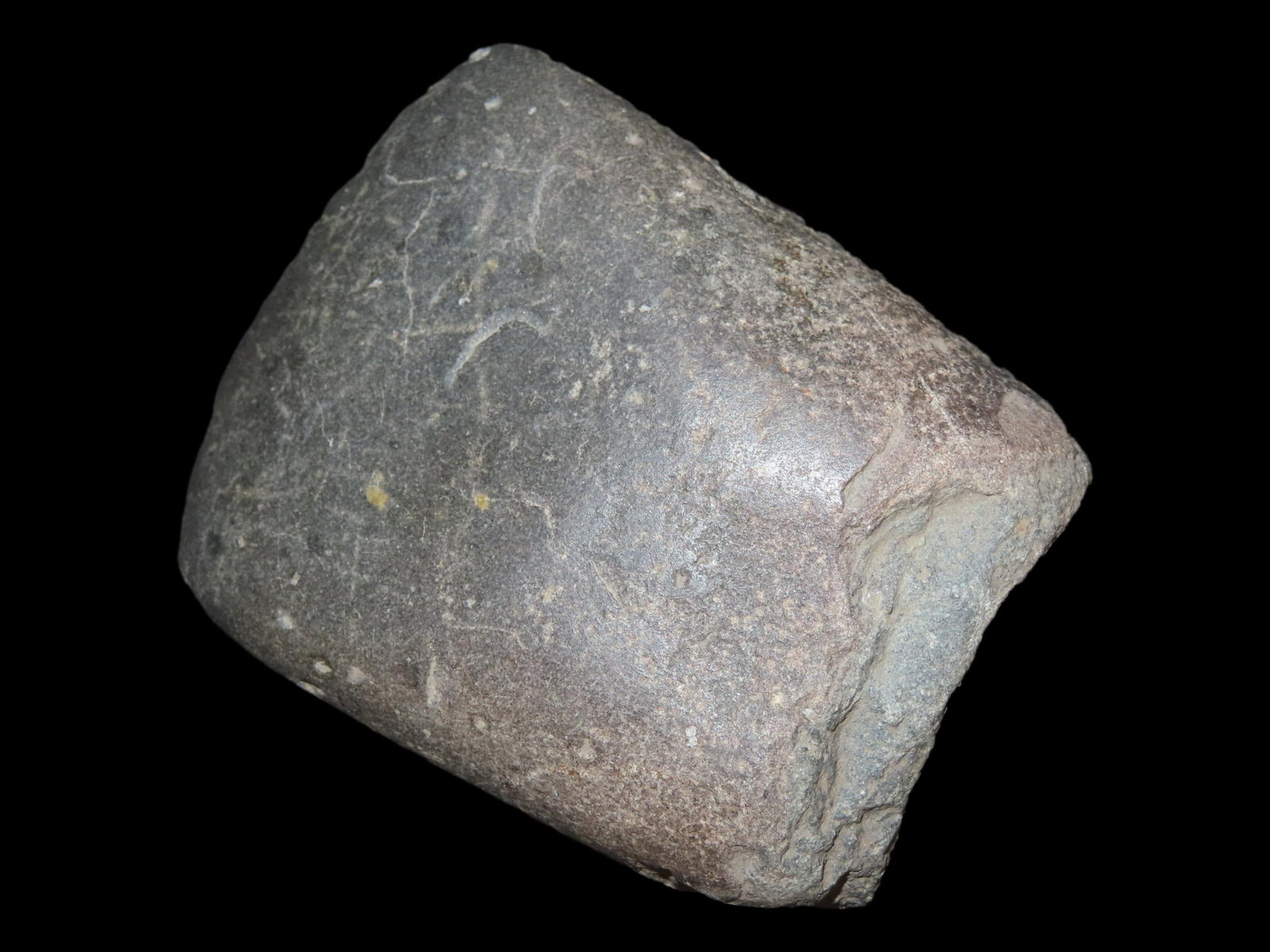3?? Polished Stone Celt, Caddo Trading Company Museum File Card, Mississippi County, Arkansas (1 of 7)