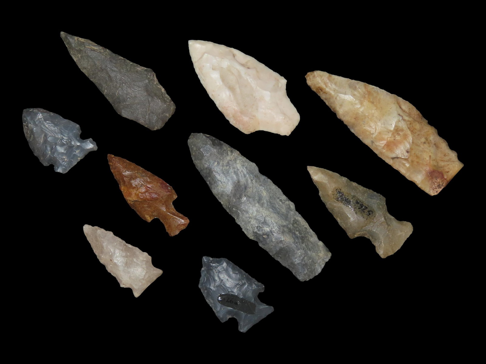 Lot of Misc. North American Points, Midwest, with Info Cards (1 of 5)