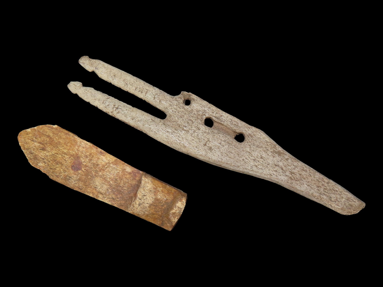 7 3/4?? Longest Tool and Bone Adze, Eskimo, Bering Sea, Alaska (1 of 9)