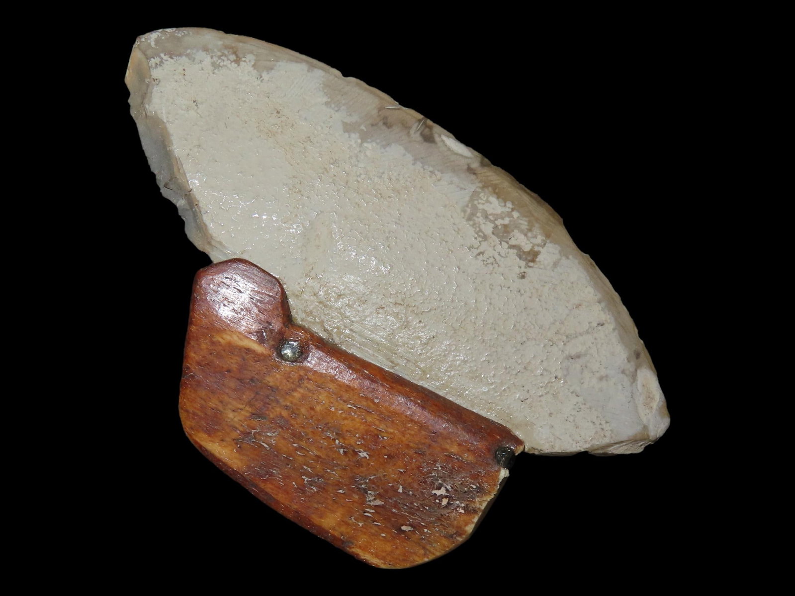 3 5/8?? Eskimo Ulu Knife from Bering Strait, Alaska: 3 5/8” Eskimo Ulu Knife from Bering Strait, Alaska
