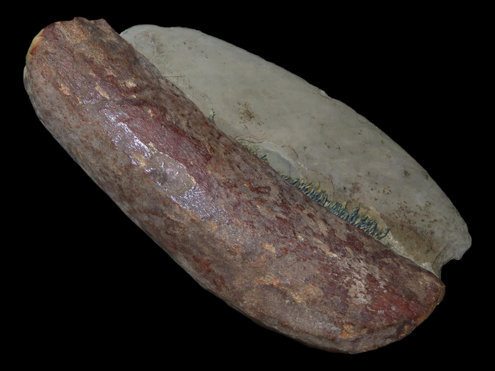 3 7/8?? Eskimo Ulu Knife from Bering Strait, Alaska: 3 7/8” Eskimo Ulu Knife from Bering Strait, Alaska