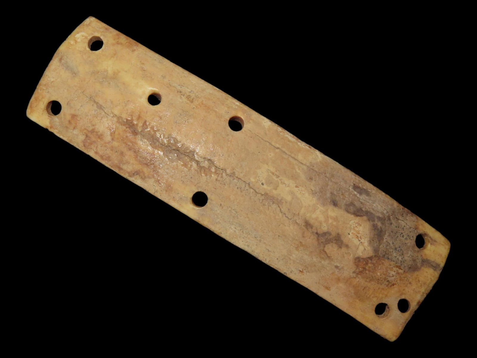 3 3/4?? Bone Drilled Splicer/Armor, Big Diomede Island, Alaska, Eskimo (1 of 10)