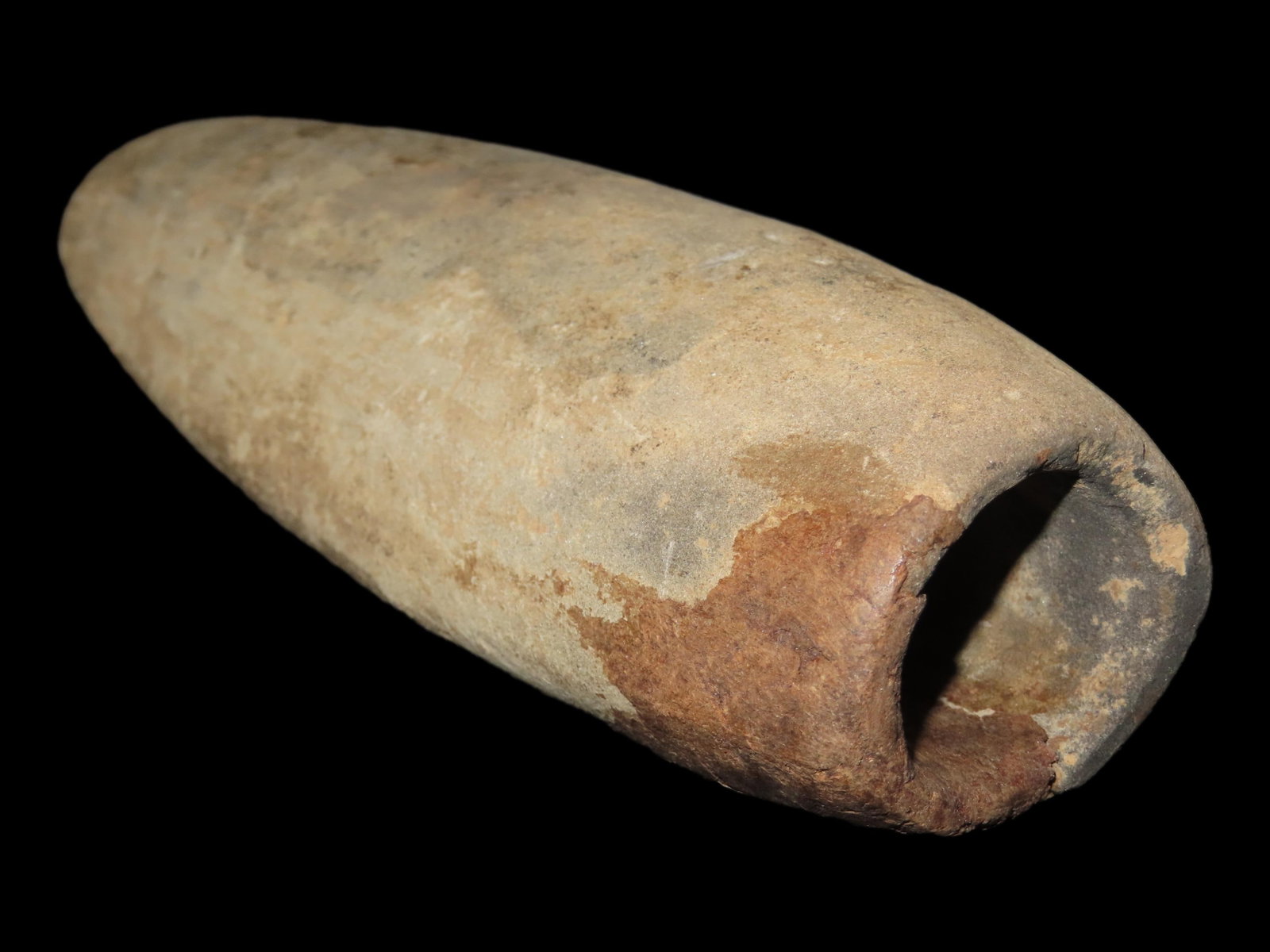 6" Tube Pipe, Minor / Slight Restoration on One End, Licking County, Ohio: 6" Tube Pipe, Minor / Slight Restoration on One End, Licking County, Ohio