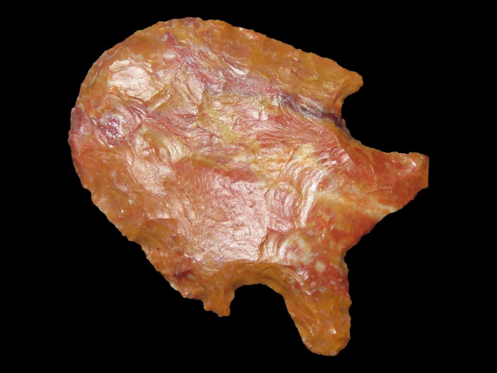 1 1/4" Sallisaw Point, Found on the J.J. Currie Ranch, Palo Duro Canyon, Randall Co., Texas (1 of 6)