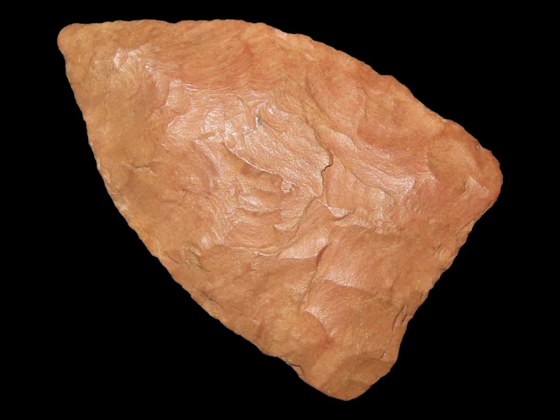 1 3/4" Archaic/Woodland Arrowhead, Midland, Benton Co., Tennessee (1 of 6)