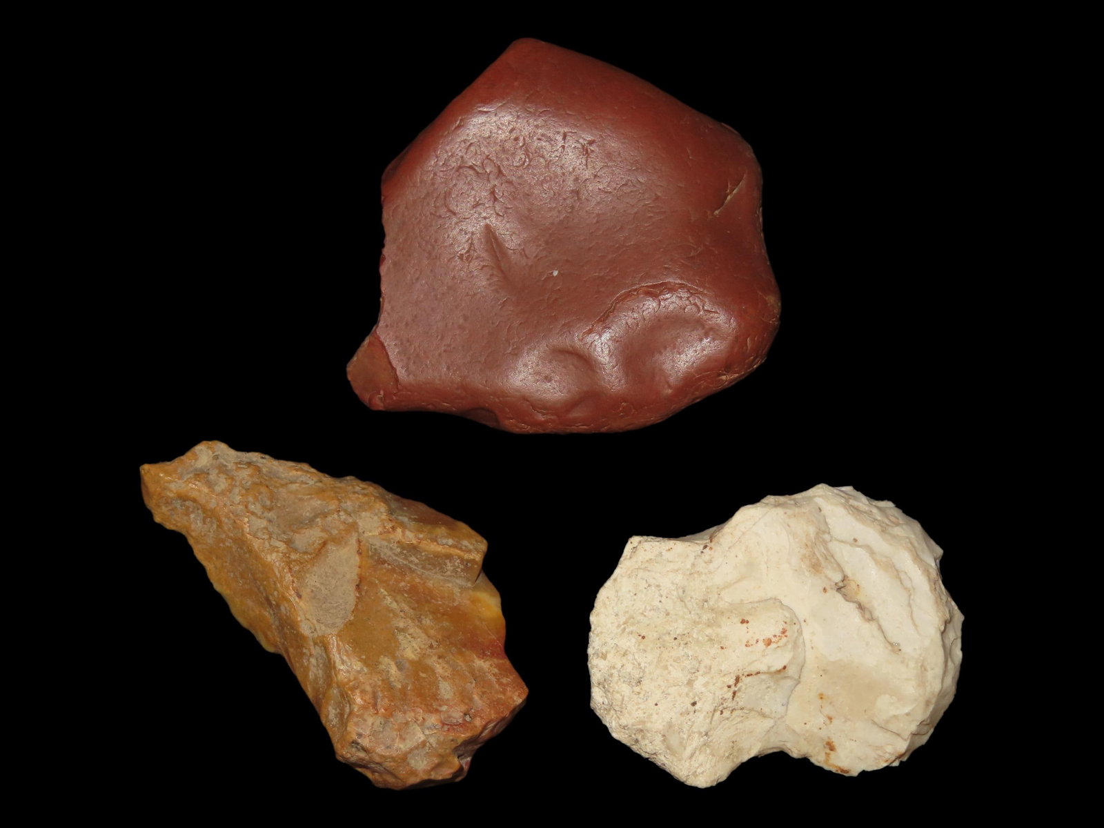 Lot of Different Cherts from DeKalb Co., Illinois: Lot of Different Cherts from DeKalb Co., Illinois