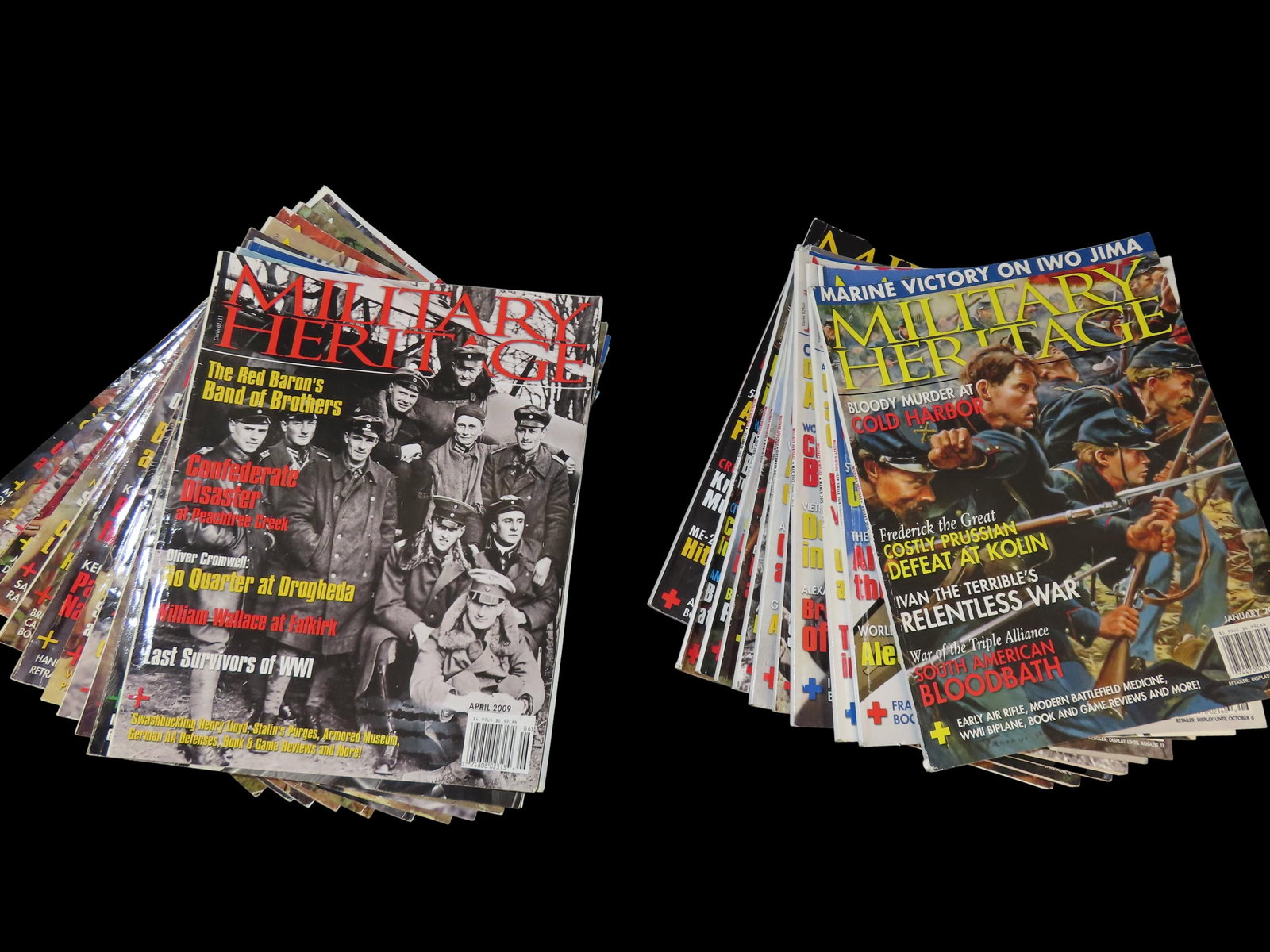 MILITARY HERITAGE, LOT OF MULTIPLE MAGAZINE (1 of 5)