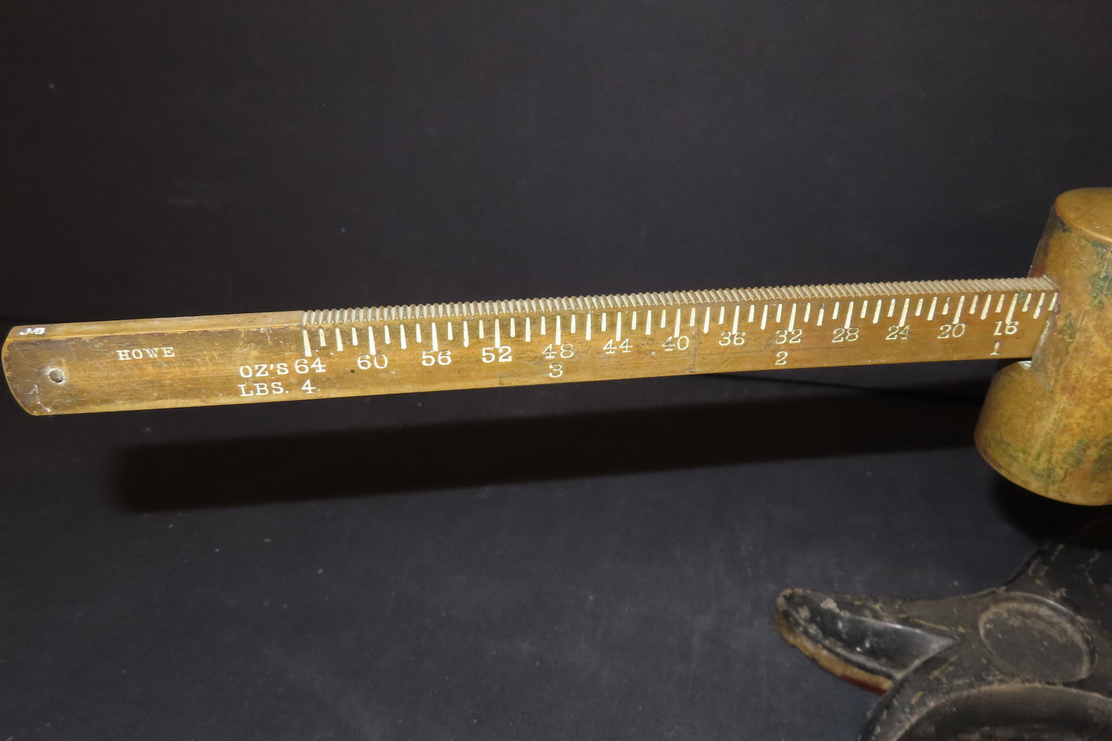 Antique Triple Beam Scale - 2