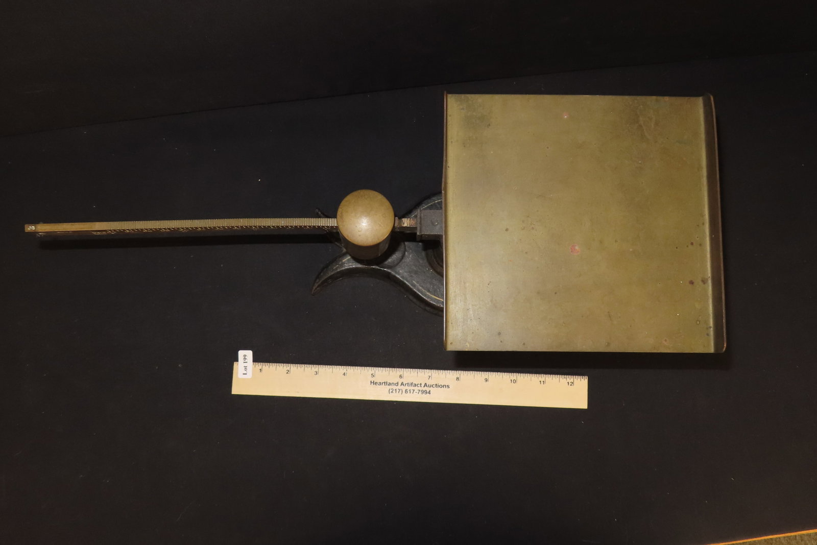 Antique Triple Beam Scale - 8