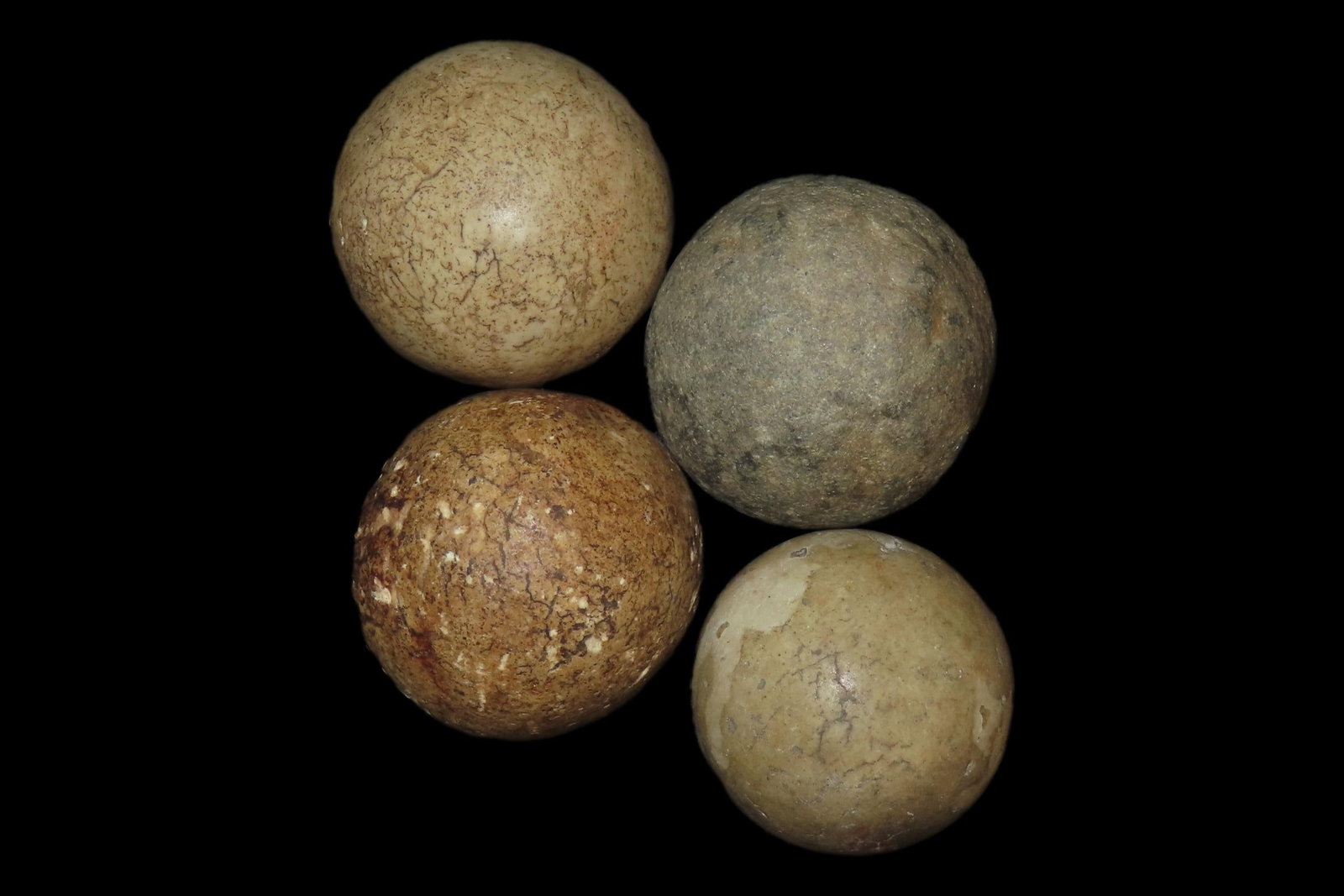 Lot of 4 Game Balls, Found in Iowa (1 of 6)