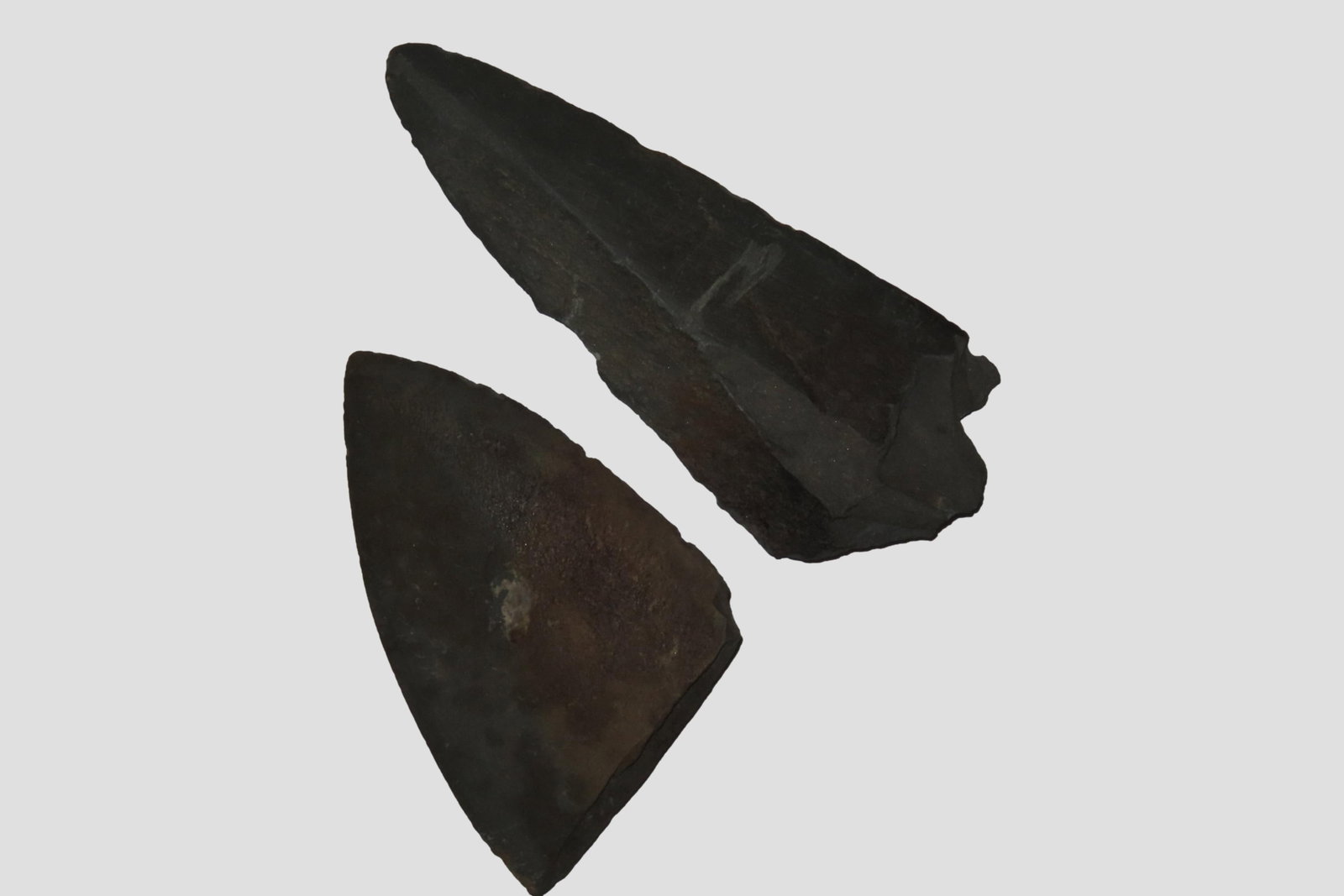 Lot of 2 Eskimo Slate Blade and Tip, Found in Alaska (1 of 10)