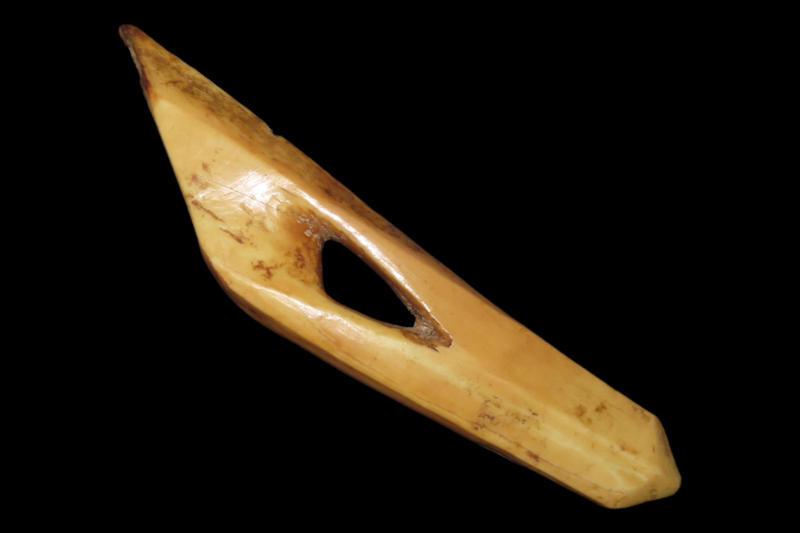 6 1/4" Eskimo Harpoon Tip, Great Polish, Found in Alaska (1 of 6)