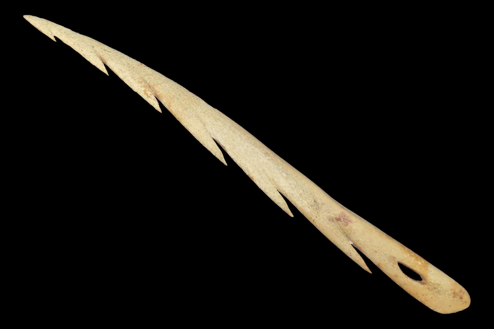 12.5" Large Harpoon Spear Head, Eskimo, Alaska (1 of 6)