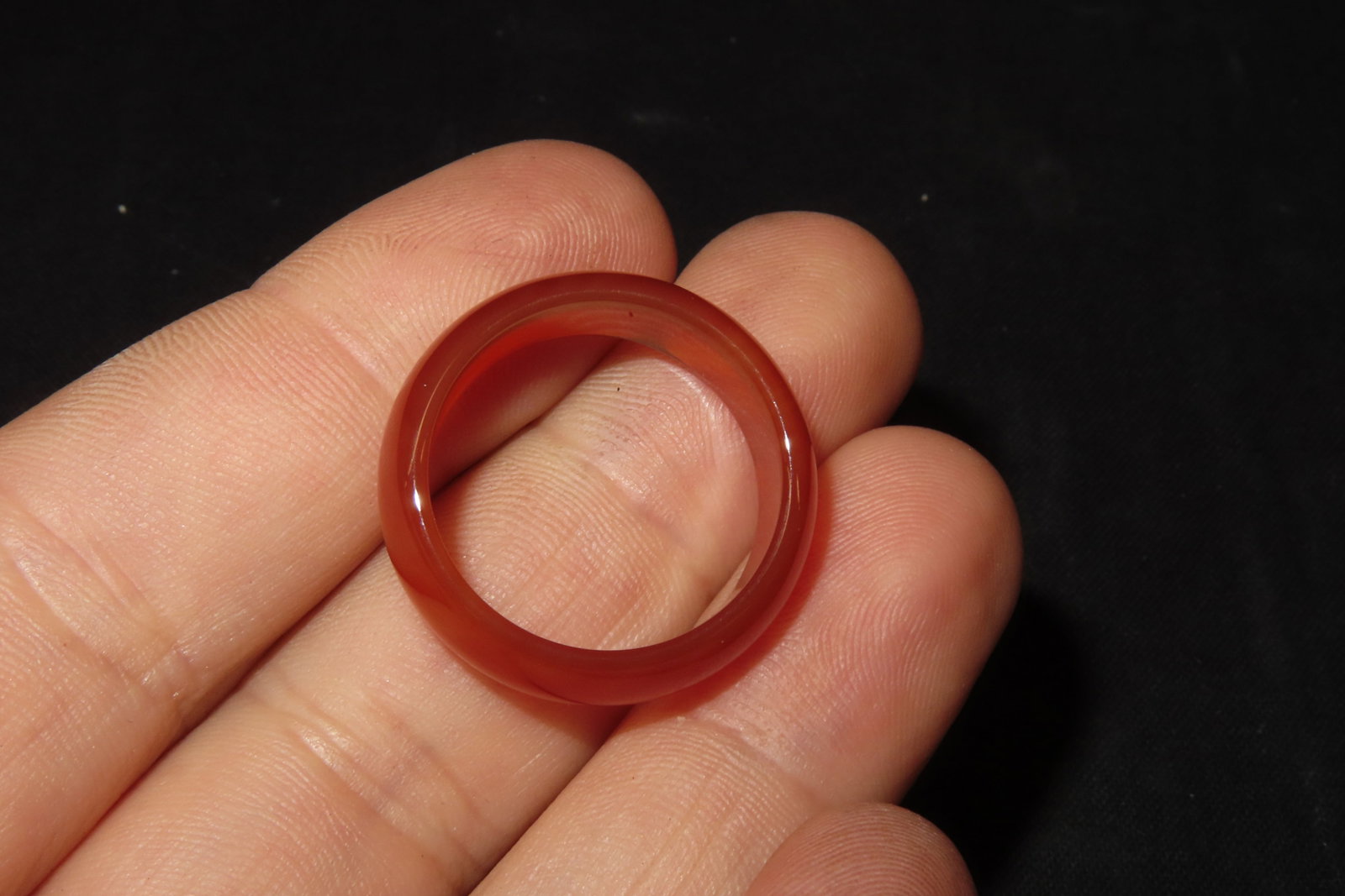 Approximately 9" Chinese Jade Ring - 2