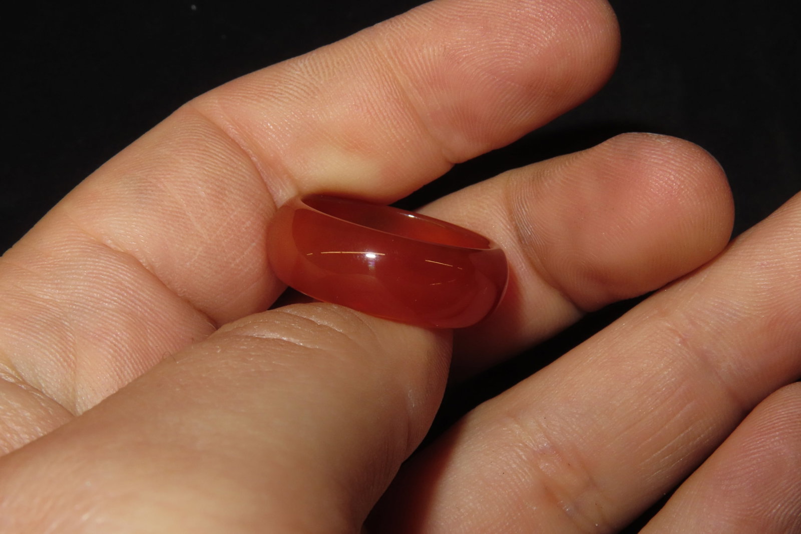 Approximately 9" Chinese Jade Ring - 3