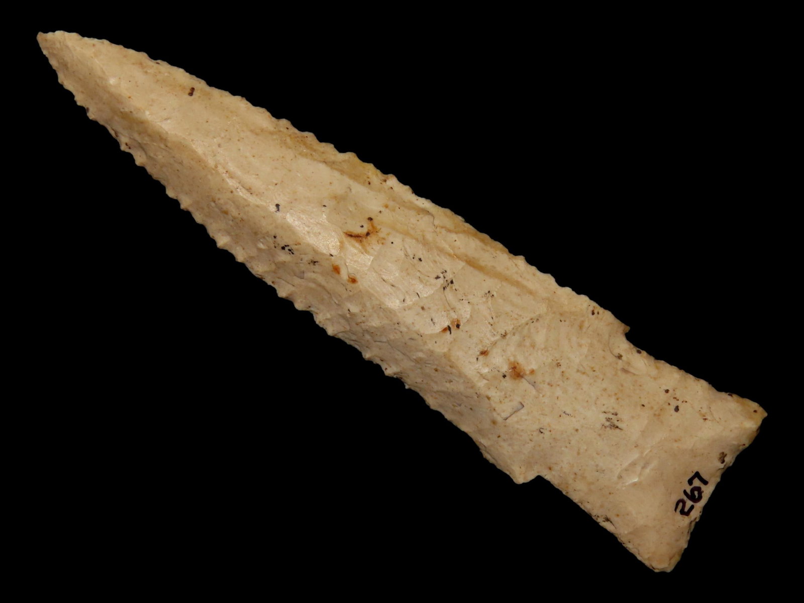 Phenomenal 4 3/8" Hardin, Calloway Co. Missouri. Motley COA. Very well flaked with great patina & (1 of 7)
