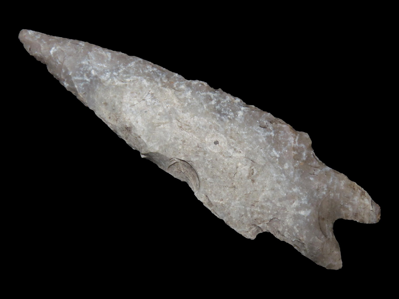 Amazing 4 7/16" Texas Pedernales / Perd Arrowhead. Found in Gilespie County TX. Nice no brianer 2 (1 of 6)