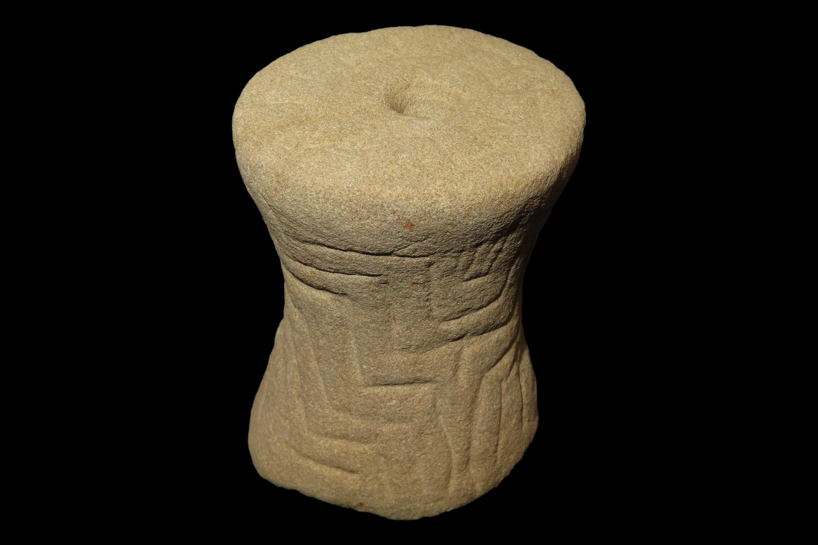 Rare Fort Ancient Spool, Hamilton Co., OHIO. Motley COA. Nice classic example, 2 1/2" long. Well (1 of 8)