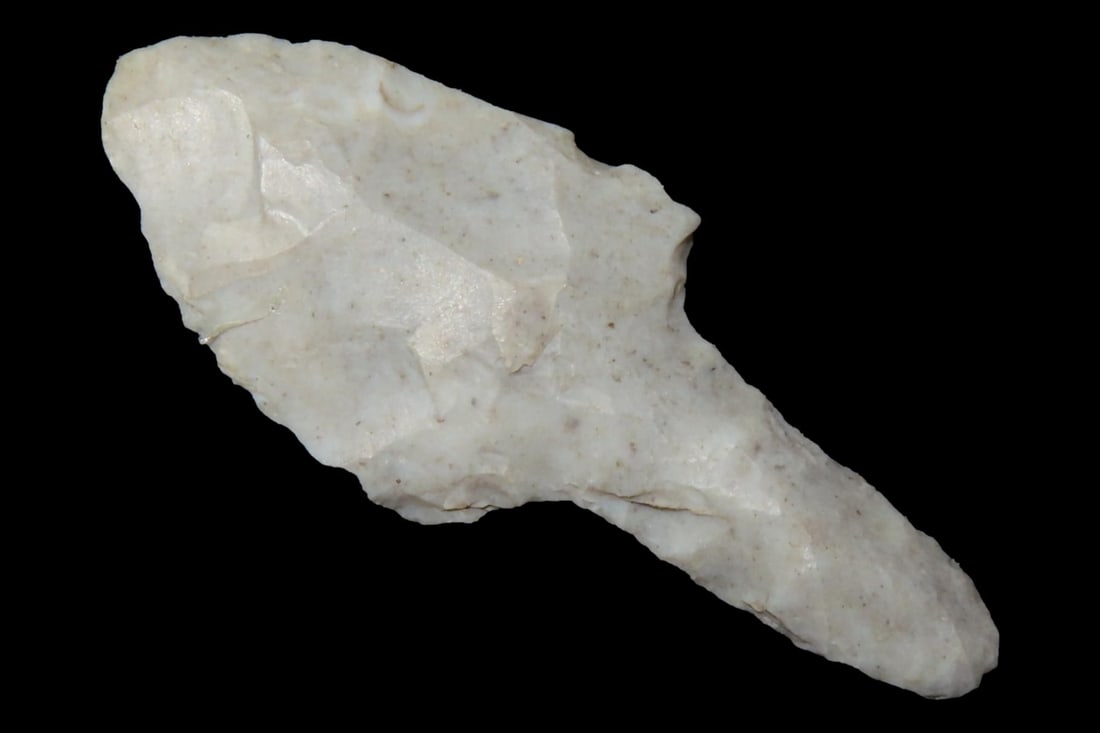 Mini Paddle Drill / Bird Point found in N.E. Texas. Ex Joey Ellis Collection. (1 of 5)